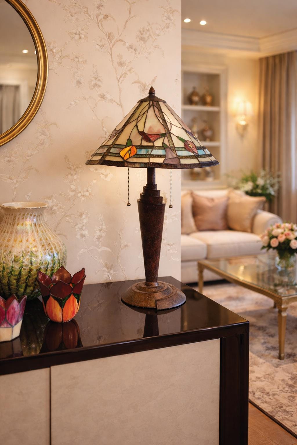 Tiffanys lily lamp - Etsy 日本