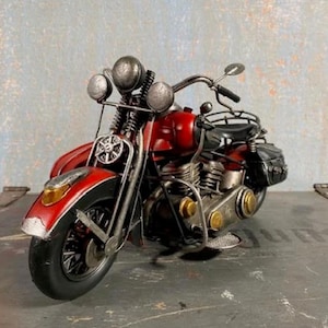 Motore sidecar antico in ferro
