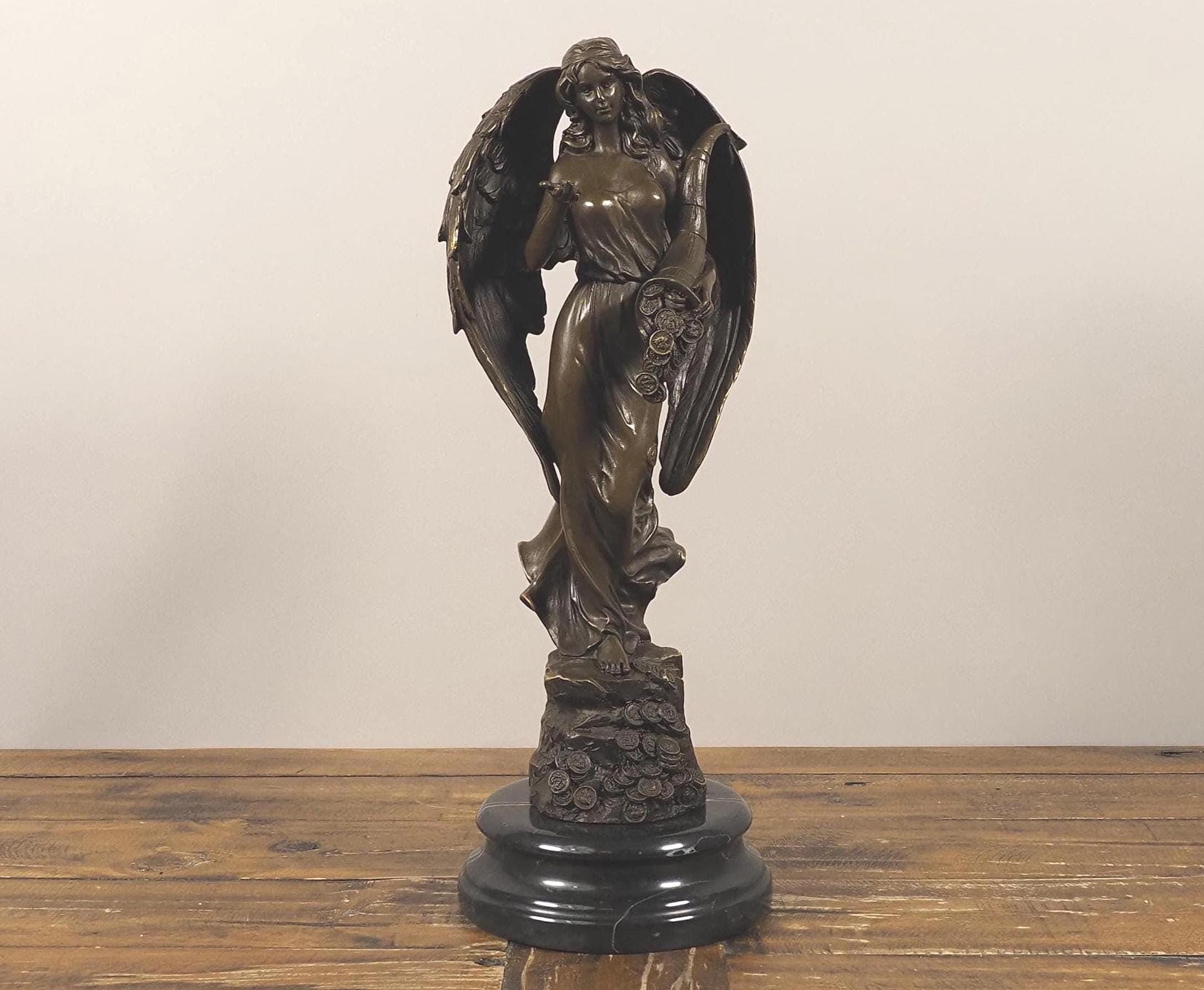 幸運の女神 ブロンズ製女性像 IM-15