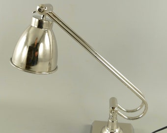 Elegant contemporary aluminum lamp