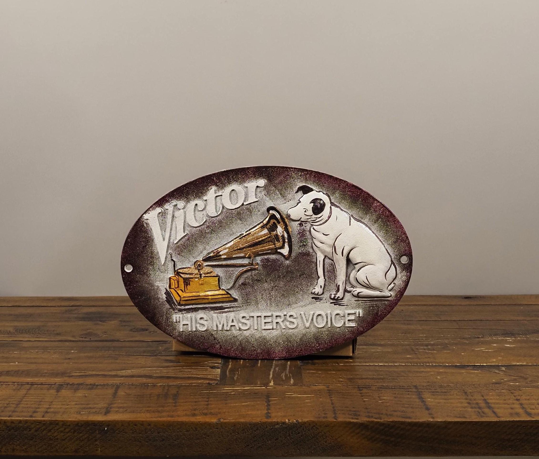His Masters Voice Logo - Etsy