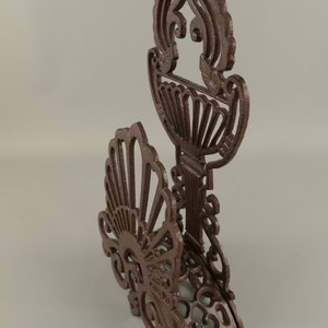 Rustic Brown Cast Iron Hose Holder
