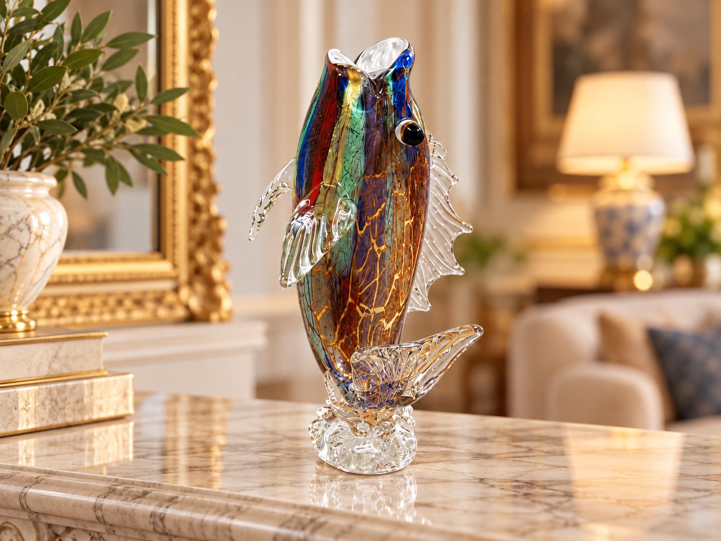 Large Murano Fish - Etsy