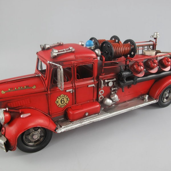 Classic Iron Antique Fire Truck