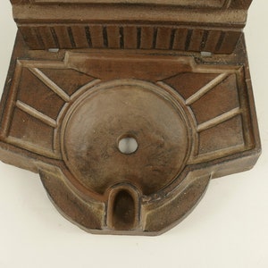 Mystical Romance: Stehbrunnen Cast Iron Rustic Brown Fountain image 6