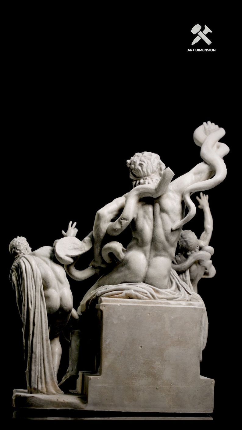 Décoration Sculpture Laocoön et ses fils image 2