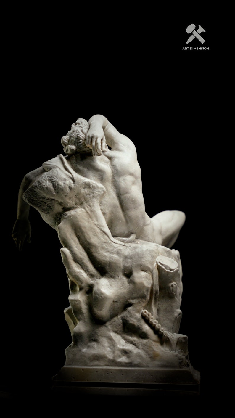Barberini Faun Skulptur Dekoration Bild 2