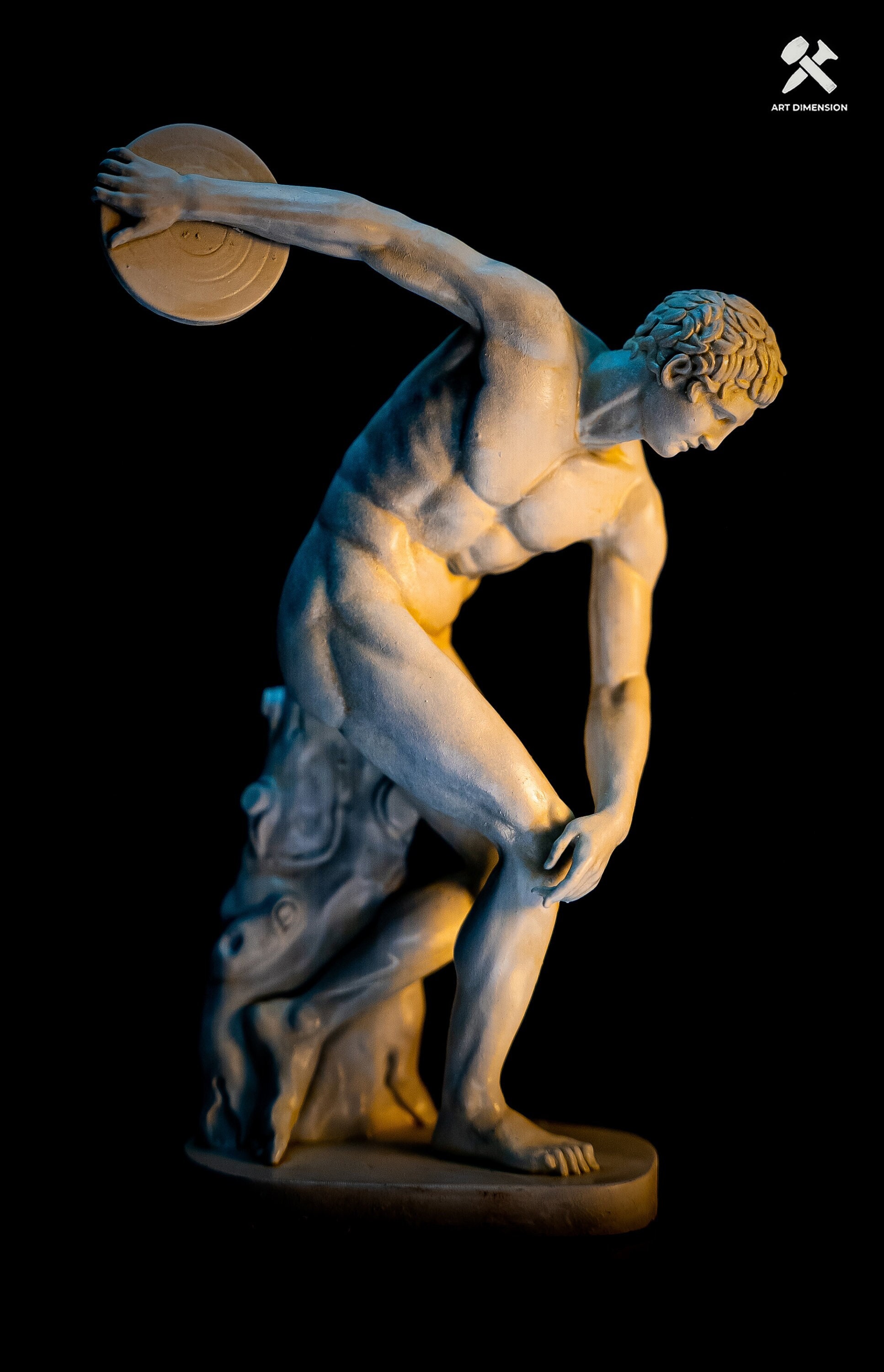 古代ギリシャ彫刻 ディスコボロス(円盤を投げる人) 西洋彫刻洋風