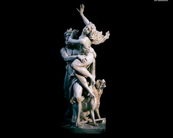 Decoración Escultura El rapto de Proserpina