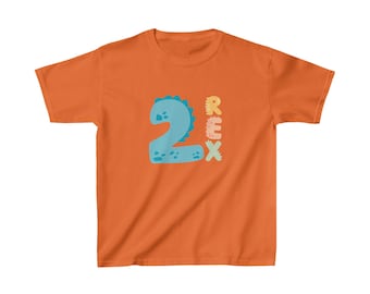 Kids Dinosaur Birthday Tee