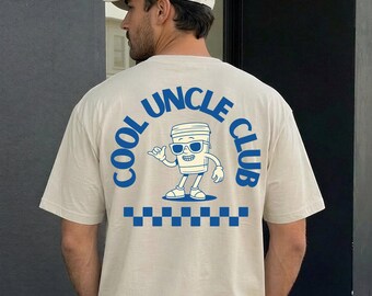 Cool Uncles Club Shirt – Funny Uncle T-Shirt – Cool Uncle Gift – Family Shirt Men – Uncle Club Tee EST 2026