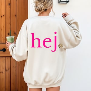 Hej Sweater, Women Sweater, Sweater French, French, Women Gift