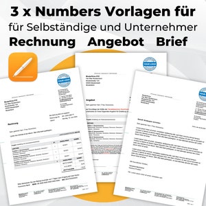 invoice template, letter template, template for an offer,