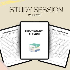 Printable Planner, Printable Student Planner Bundle, Study Planner Bundle, Academic Planner, College Planner, High School, Semester Planner.