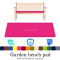 Outdoor Garden Bench Seat Pad Foam Cushions For Outdoor Cushion Patio Furniture With Waterproof Removable Zipped Cover 2 3 4 Seater
