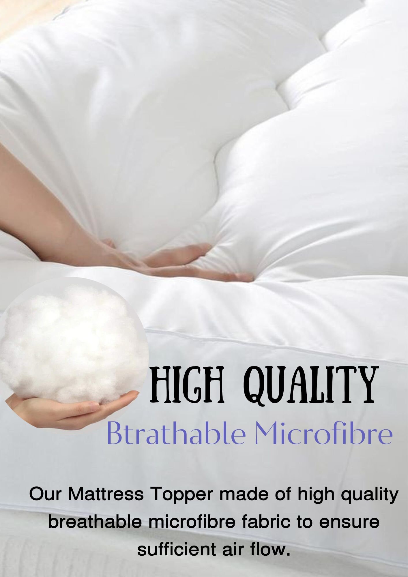 air flow mattress topper