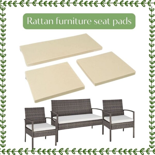 Rattan Furniture Replacement Cushions Etsy UK