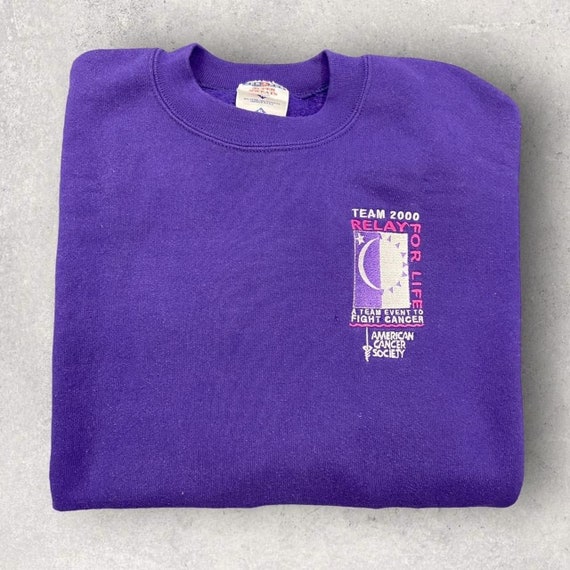 Vintage Y2K 2000 team relay for life American can… - image 3