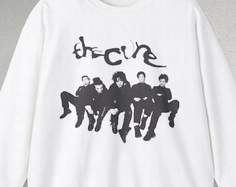 The Cure Sweatshirt, Unisex Sweatshirt, Musik-Liebhaber-Geschenke, trendige Sweatshirts, süße Sweatshirts, The Cure Shirt, Grafik-Sweatshirts