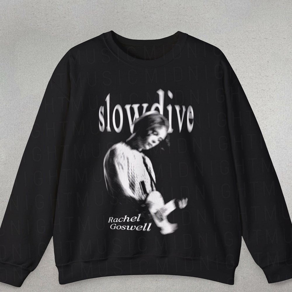 Slowdive Fan Gifts, Rachel Goswell Sweatshirts, Trendy Sweatshirts,Slowdive Sweatshirt, Cute Sweatshirts, Band Graphic Sweatshirts Printfushion