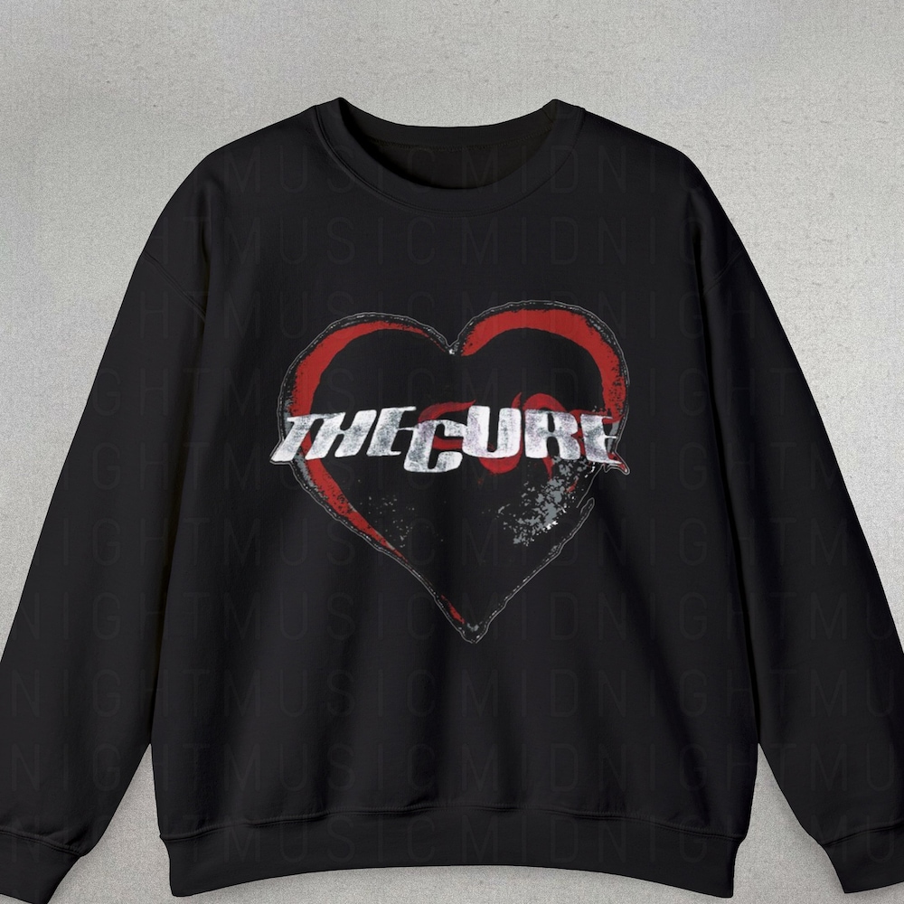 The Cure Sweatshirt, Unisex Sweatshirt, Music Lover Gifts, Trendy Sweatshirts, Cute Sweatshirts, The Cure Shirt, Graphic Sweatshirts