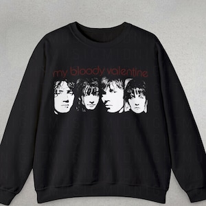 My Bloody Valentine Sweatshirt, MBV Sweatshirt, 90s Shoegaze Sweatshirt, My Bloody Valentine Shirt, Trendy Sweatshirts, Band Sweatshirt