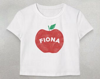 Fiona Apple Crop Top, y2k crop tops, Fiona apple skjorta, 90-tals grafiska t-shirts, Retro band t-shirts, Söta crop tops, Presenter till henne, Fiona apple t-shirt