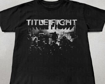 Title fight T-shirt, Alt band tees, Title fight graphic tees, alt indie rock shirts, Sheogaze shirts, 90s graphic tees, Retro band tees