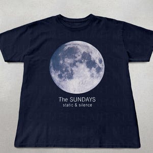 The Sundays Tshirt, Static and silence shirt, 90s band tees, The Sundays graphic tee, Cute shirts, gifts for her, The sundays band tee