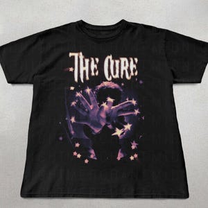 The Cure shirt, 90s band graphic tee, Retro band tees, Gothic shirt, Gifts for her, Alt rock shirt, Goth Clothing, The cure band tee, Unisex