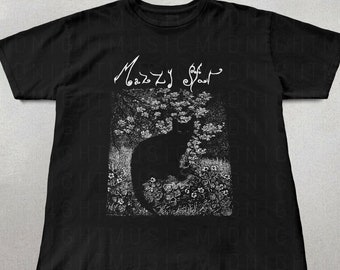 Mazzy Star Cat Shirt, 90s Alternative Rock, Hope Sandoval Tee, Mazzy Star fan gift, Unisex shirt, Music Gifts, cat shirts, cute shirts