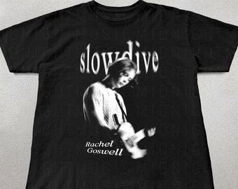 Slowdive shirt, Rachel Goswell Shirt, Sheogaze shirt, Slowdive fan gifts, Retro shirts, Band graphic tees, Trendy shirts, Cute shirts