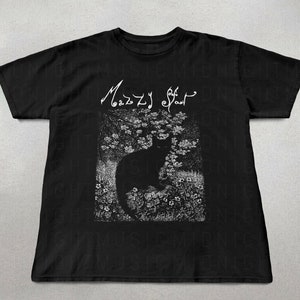 Mazzy Star Cat Shirt, 90s Alternative Rock, Hope Sandoval Tee, Mazzy Star fan gift, Unisex shirt, Music Gifts, cat shirts, cute shirts