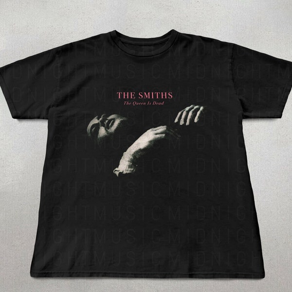 Het Smiths shirt, The Queen Is Dead shirt, de smiths fan geschenken, band tee, de smiths graphic tee, bootleg shirts, unisex bootleg band shirt