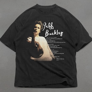 Jeff Buckley T-Shirt, Comfort Colors Cotton Shirts, Retro Graphic tee, Grace album tee, Jeff buckley graphic tee, 90s band tees, Unisex