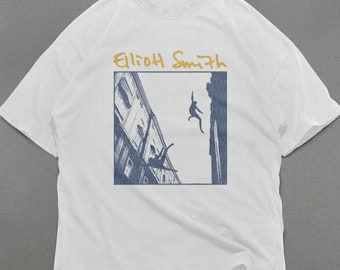 Camisa Elliot Smith, camisa de algodão premium Comfort Colors, camisas de banda, roupas grunge, camisas indie, camiseta de banda dos anos 90, camiseta gráfica Elliot Smith