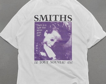 Smith-skjortan, Comfort Colors premiumbomullsskjortor, Smiths grafiska t-shirt, Bandskjortor, Retro grafiska t-shirts, Presenter till henne, 90-talsbandskjorta