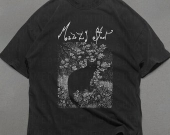 Mazzy Star Cat Shirt, Comfort Colors Premium Cotton Shirt, Mazzy Star Shirts, Mazzy Star Graphic Tee, Cute Cat Shirts, Band Shirts, Unisex