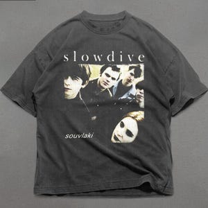 Slowdive Soulvaki Tshirt, Comfort Colors Shirt, 90s sheogaze band tee, Retro style graphic tee, Slowdive Band tee, Alt indie rock clothing