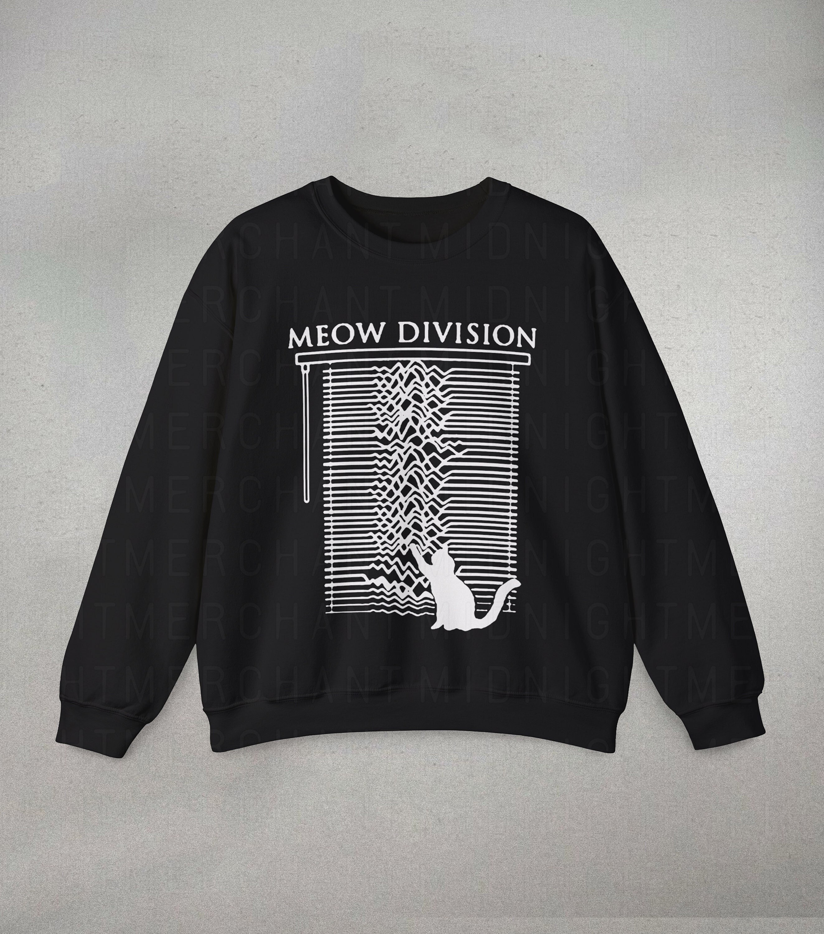 Cats Division Unknown Pleasures Cat T Shirt Unknown Pleasures Cats