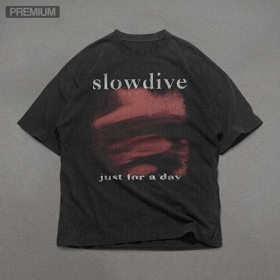 Slowdive Shirt, Comfort Colors Premium Cotton Shirt, Just for a day album tee, Band shirts, 90s band tees, Cute shirts, Slowdive Graphic tee