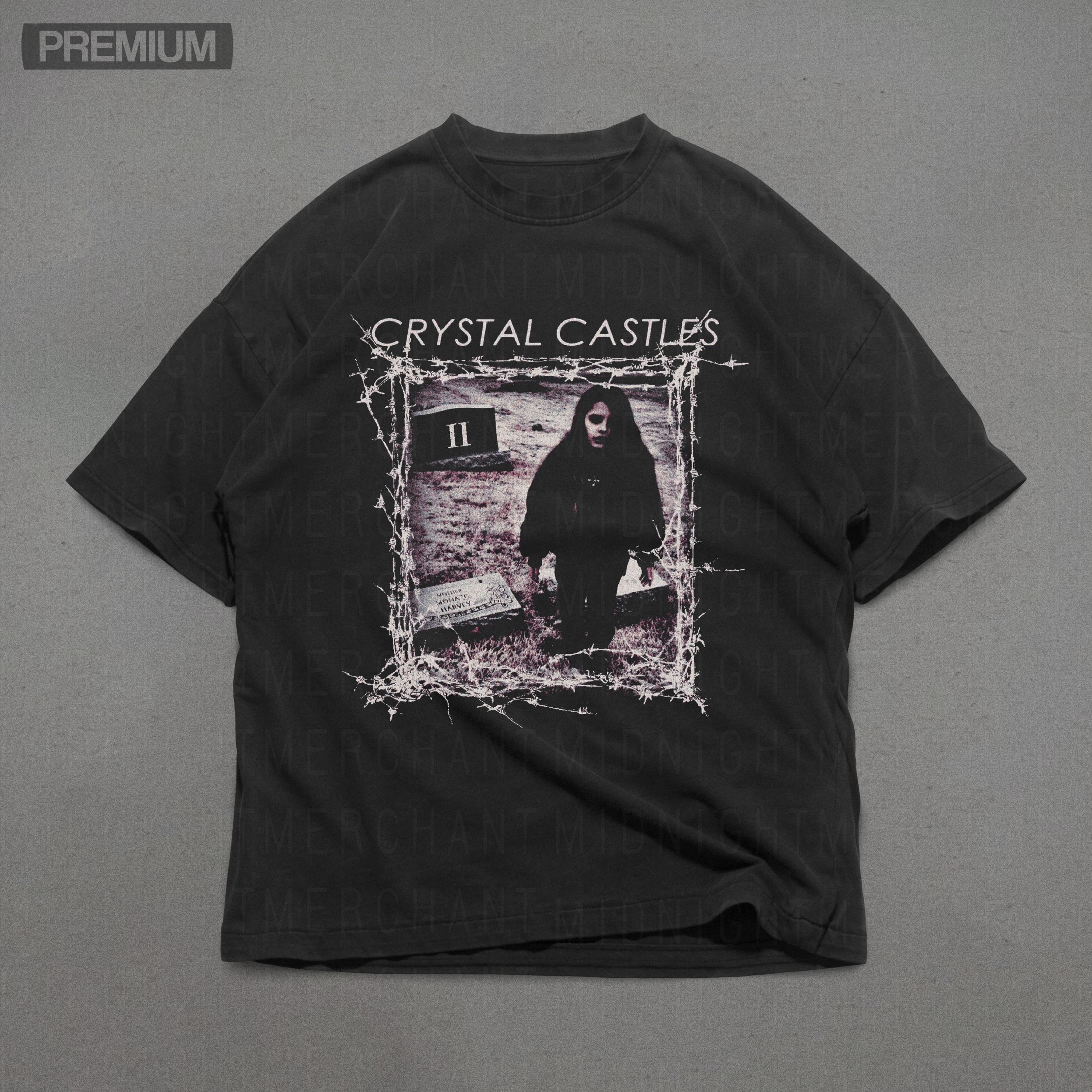 Crystal Castles T-shirt, Comfort Colors Shirt, 90s Style Grunge