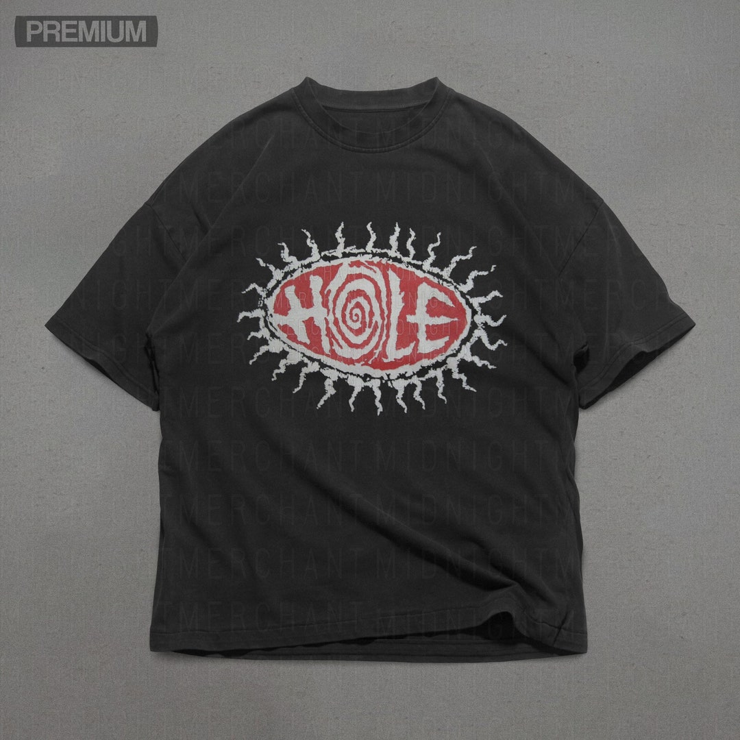 Hole Band T-shirt, Comfort Colors Premium Cotton Shirt, Oversized