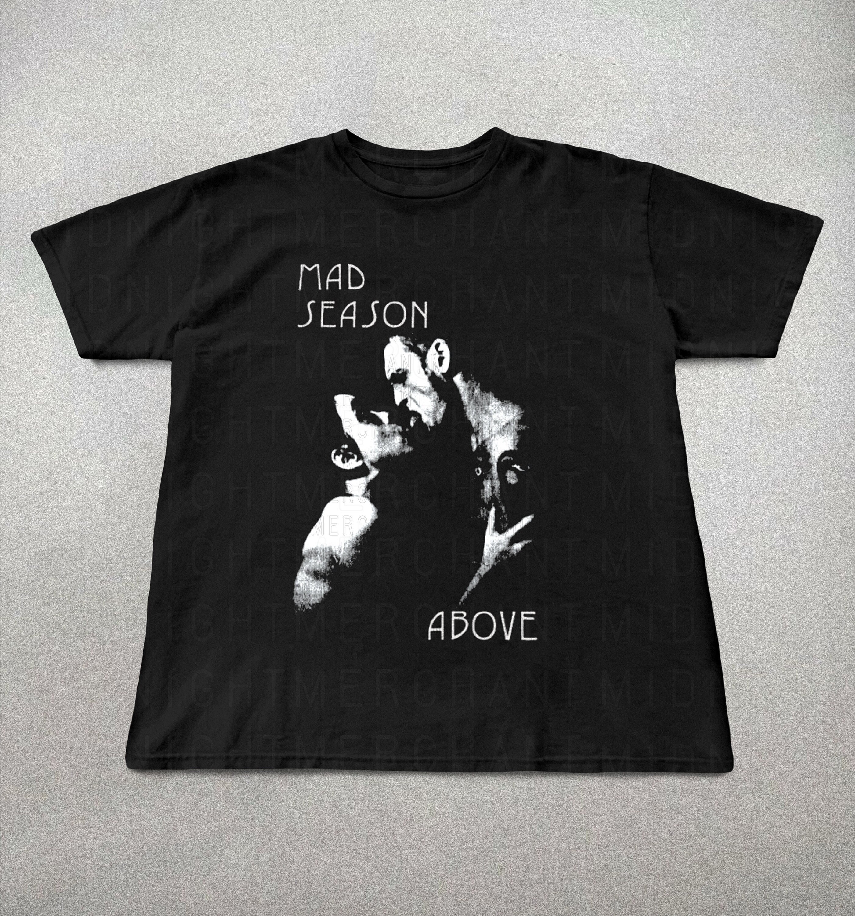 Mad Season Shirt, Above Album tee, Mad season Band Tee, 90s Band tees, Unisex Cotton Shirts, Grunge Band Tee, Band Shirts, Grunge shirts Mad Season Shirt, Above Album tee, Mad season Band Tee, 90s Band tees, Unisex Cotton Shirts, Grunge Band Tee, Band Shirts, Grunge shirts
