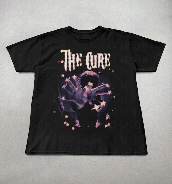 The Cure shirt, 90s band graphic tee, Retro band tees, Gothic shirt, Gifts for her, Alt rock shirt, Goth Clothing, The cure band tee, Unisex