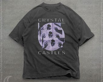 Crystal Castles ユニセックス Tシャツ - ミュージックバンド