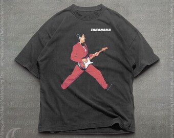 Masayoshi Takanaka shirt, Comfort Colors premium katoenen shirt, Takanaka graphic tee, oversized shirts, bandshirts, trendy shirts, unisex