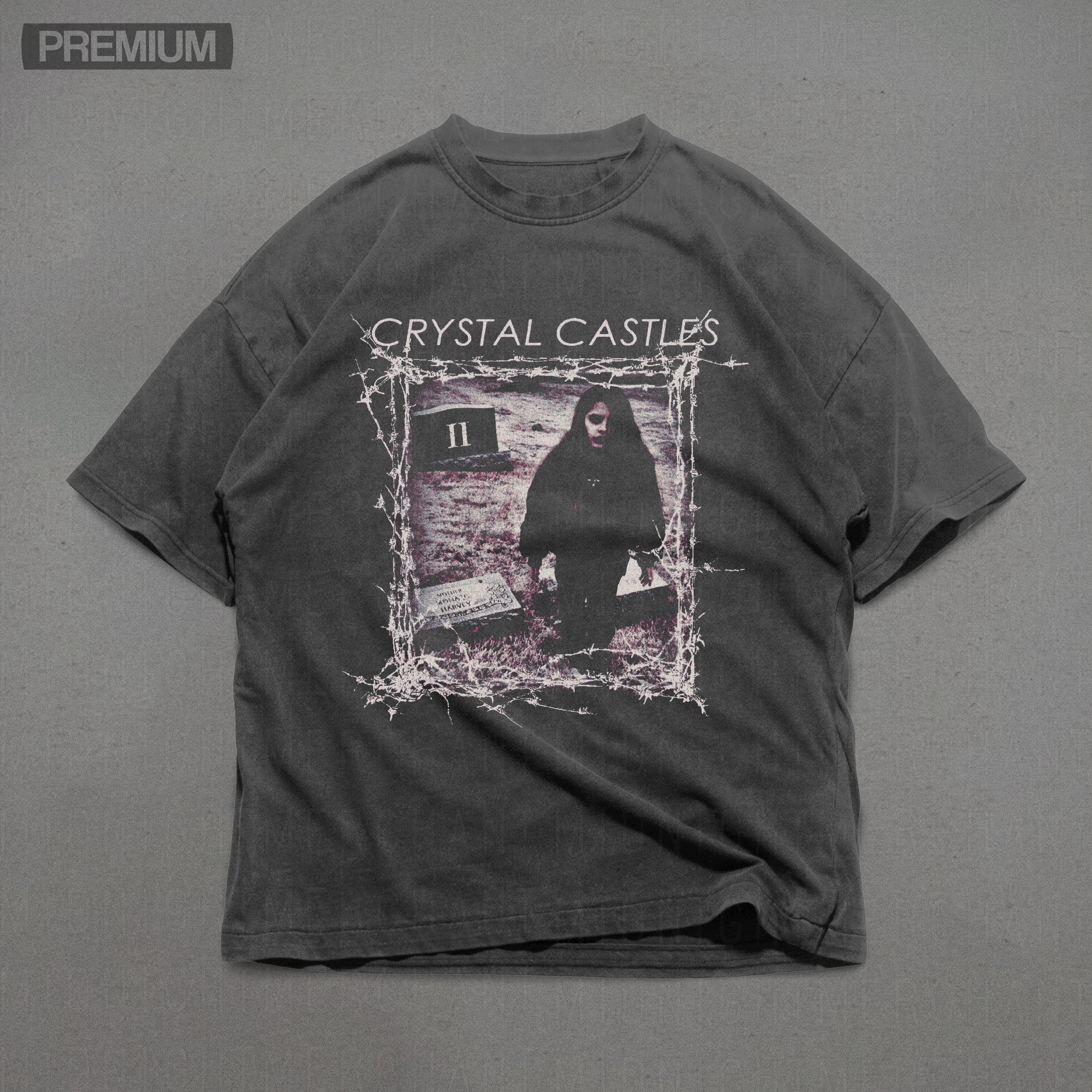 Crystal Castles T-shirt, Comfort Colors Shirt, 90s Style Grunge