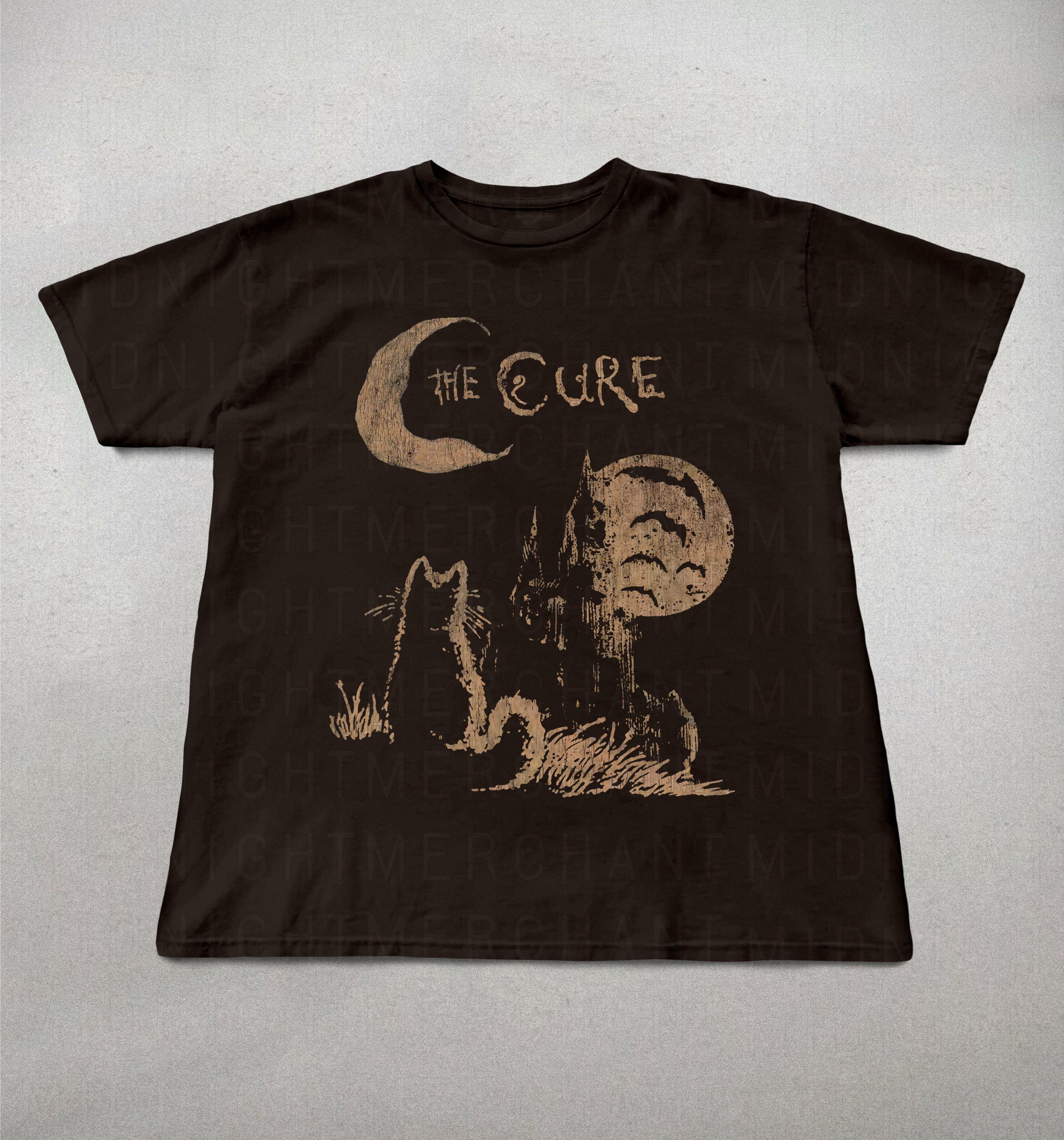 ザ・キュアーの猫Tシャツ、90年代オルタナティブ・インディーロック