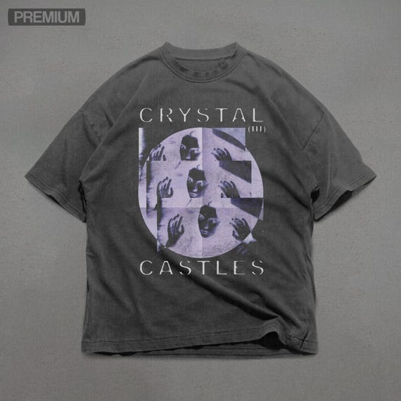 Crystal Castles Tshirt, Comfort Colors Shirt, Y2k Graphic Tees Crystal Castles Tshirt, Comfort Colors Shirt, Y2k Graphic Tees
